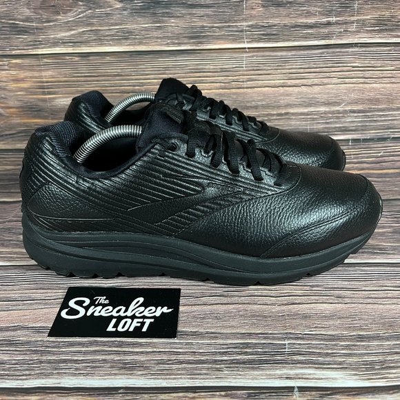 Brooks Shoes Brooks Addiction Walker 2 Mens Black Leather Walking